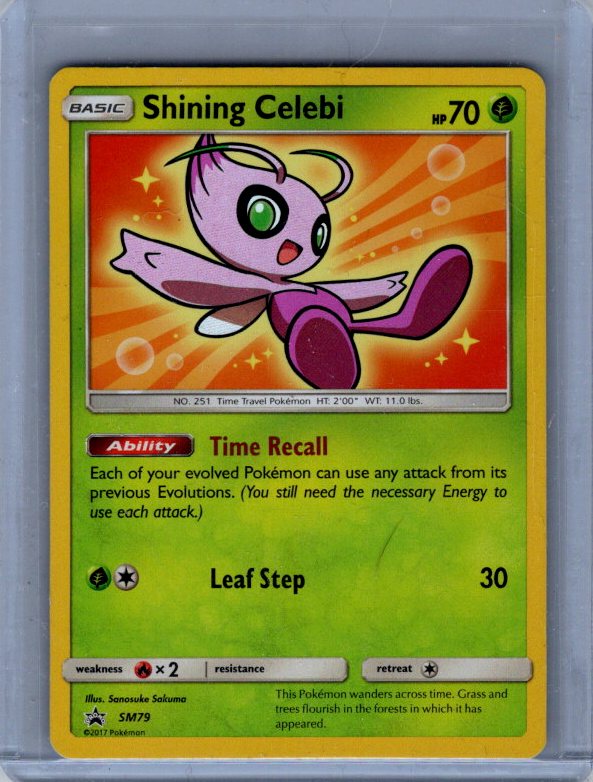 Shining Celebi SM Promos #SM79