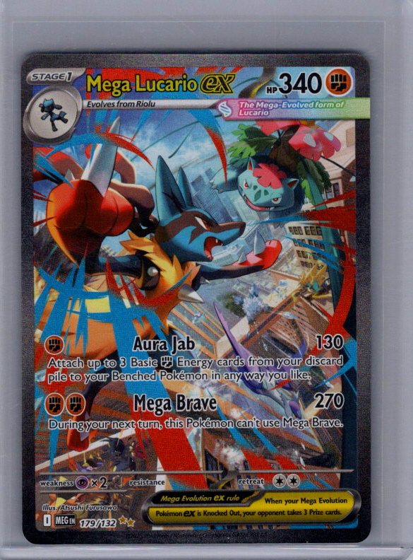 Mega Lucario ex ME01: Mega Evolution #179/132