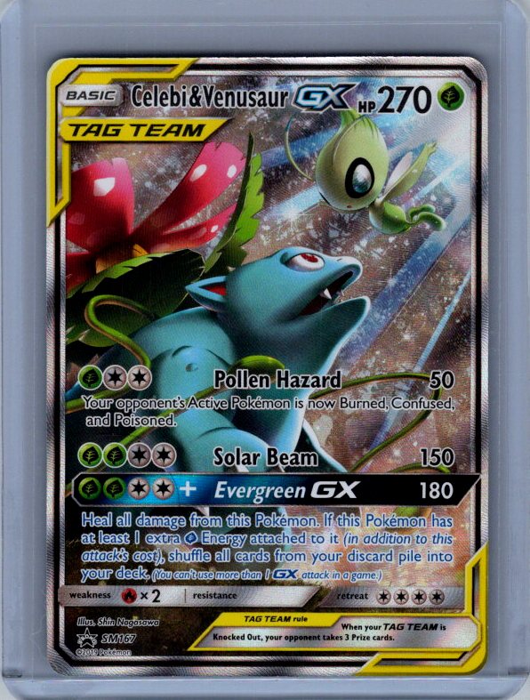 Celebi & Venusaur GX SM Promos #SM167