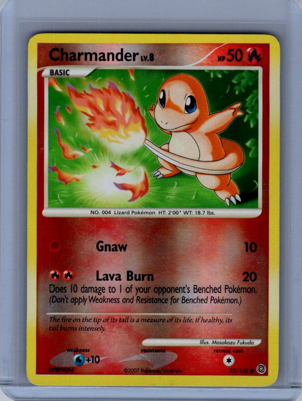 Charmander Secret Wonders #82/132 REVERSE HOLOFOIL