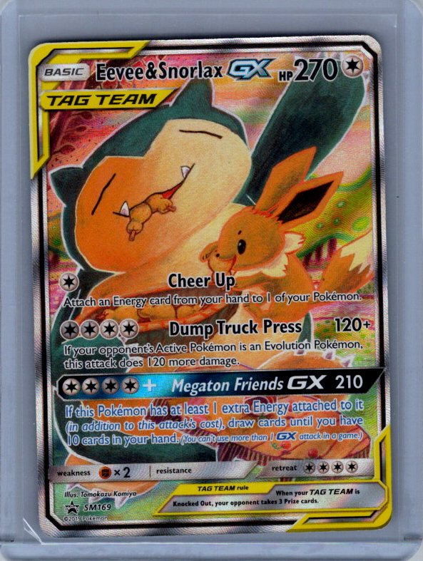 Eevee & Snorlax GX SM Promos #SM169