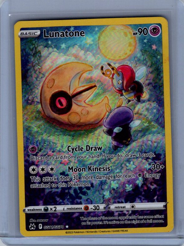 Lunatone SWSH: Crown Zenith: Galarian Gallery #GG11/GG70
