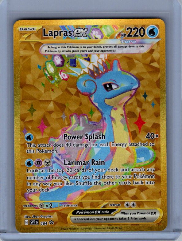 Lapras ex SV: Scarlet & Violet Promo Cards #164