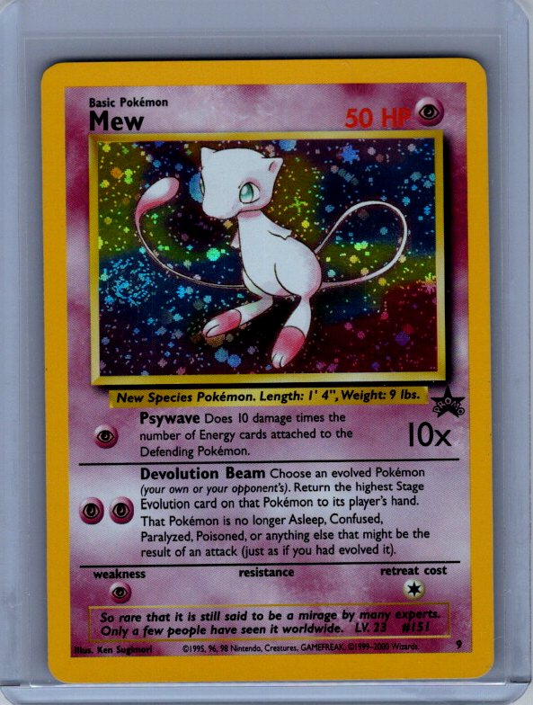 Mew (9) WoTC Promo #09/53 SWIRL NM - CLEAN