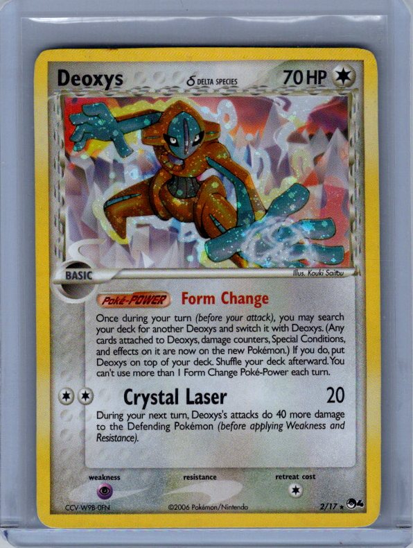 Deoxys (Delta Species) POP Series 4 #002/017