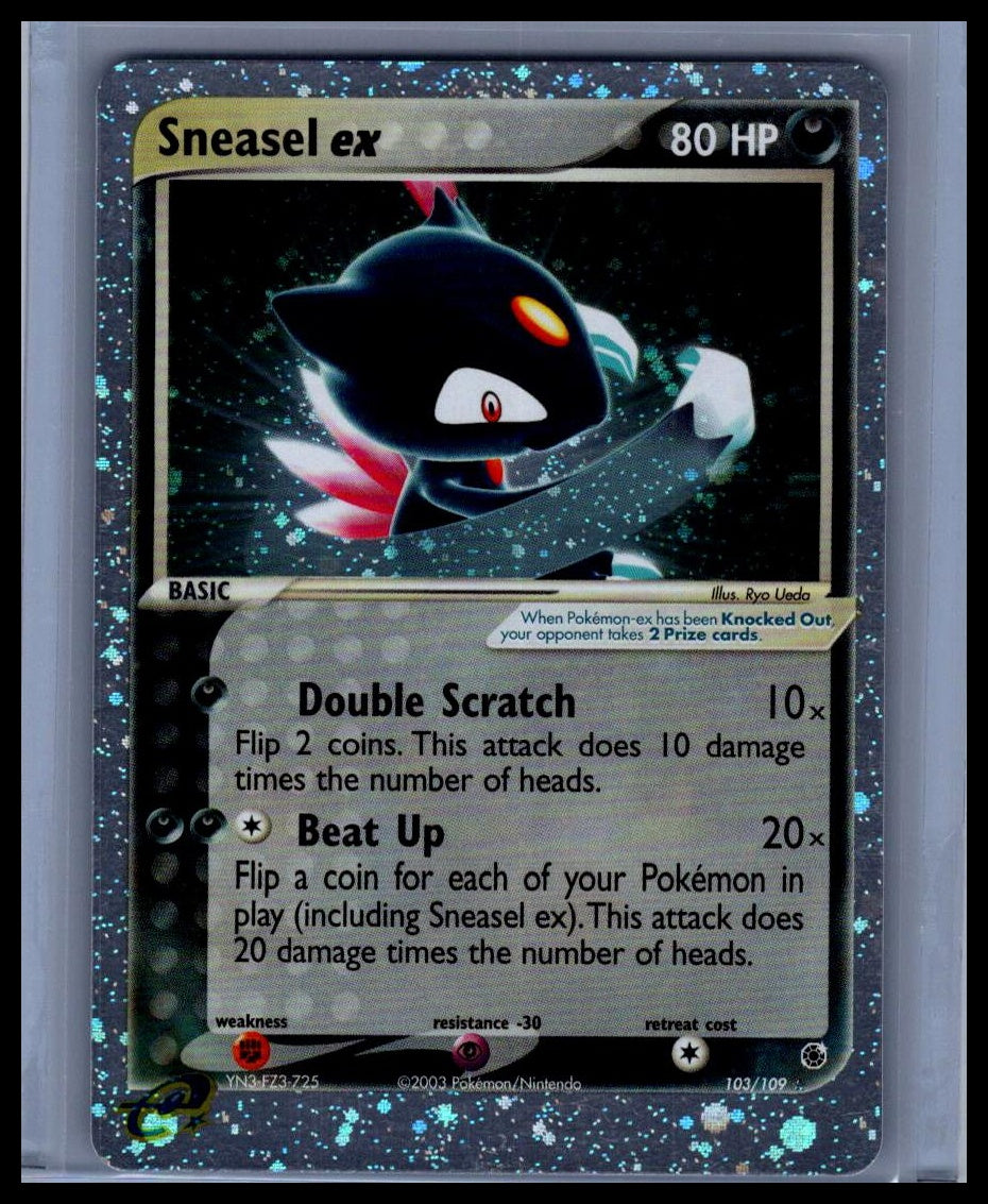 Sneasel ex #103/109 Ruby and Sapphire