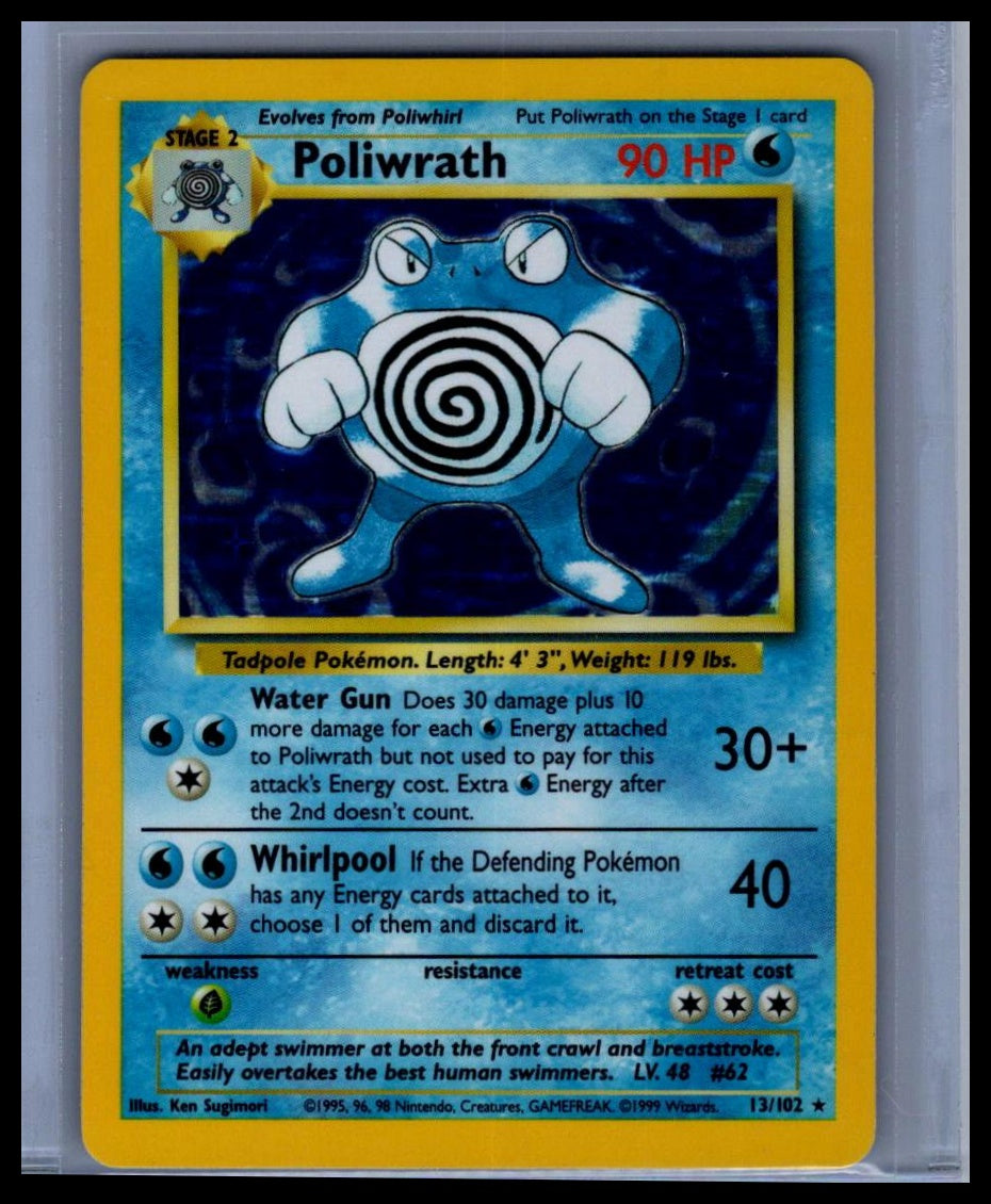 Poliwrath #013/102 Base Set