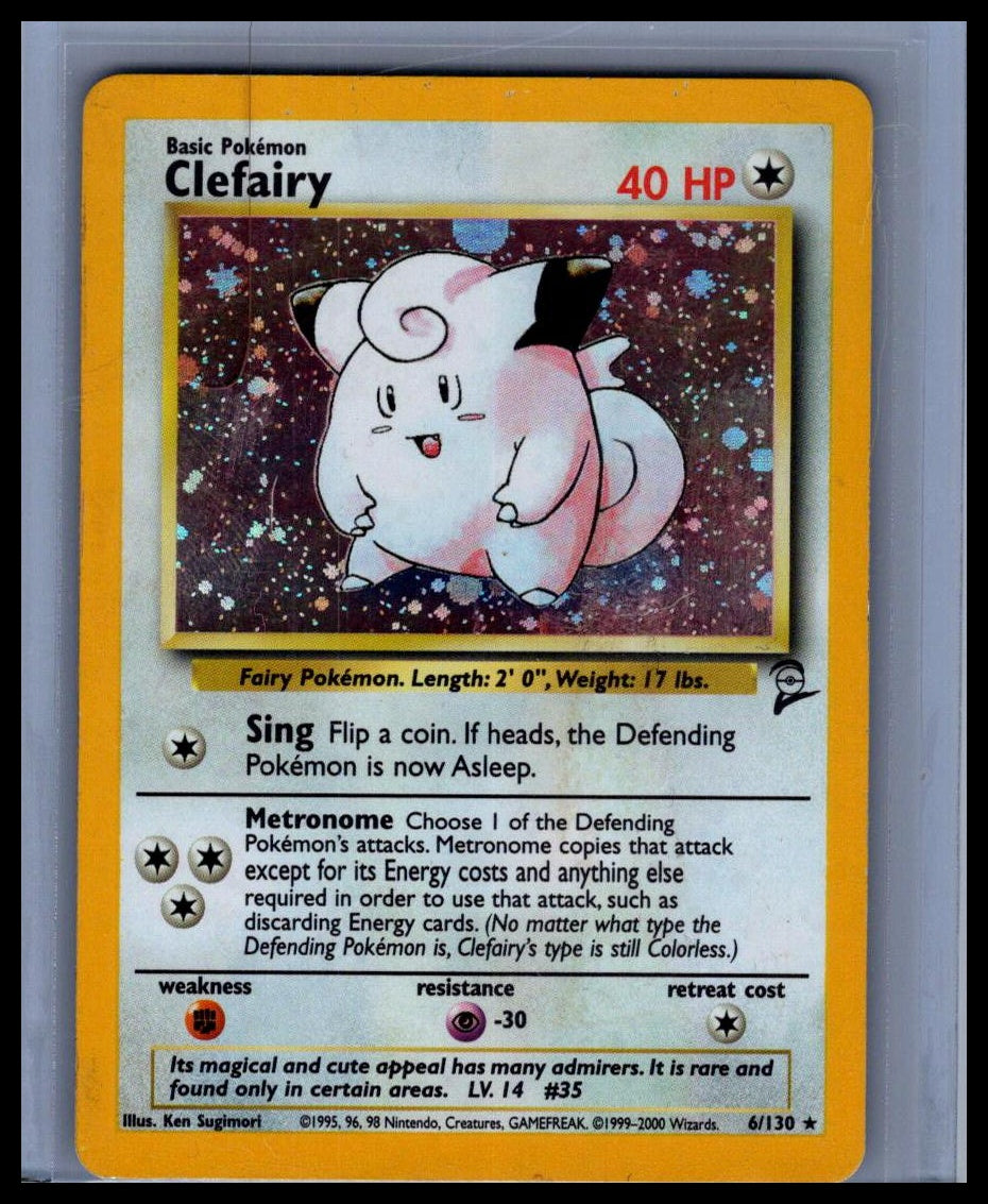 Clefairy #006/130 Base Set 2