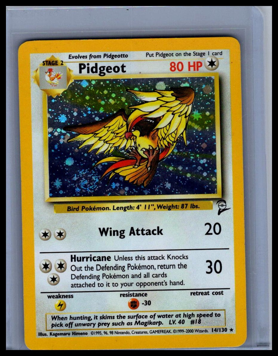Pidgeot #014/130 Base Set 2