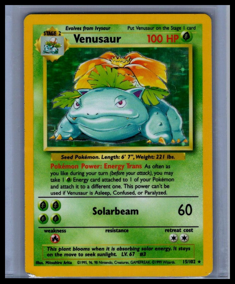 Venusaur #015/102 Base Set