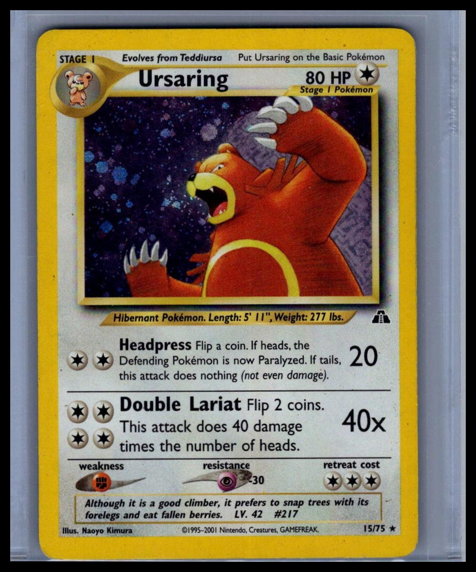 Ursaring #15/75 Neo Discovery