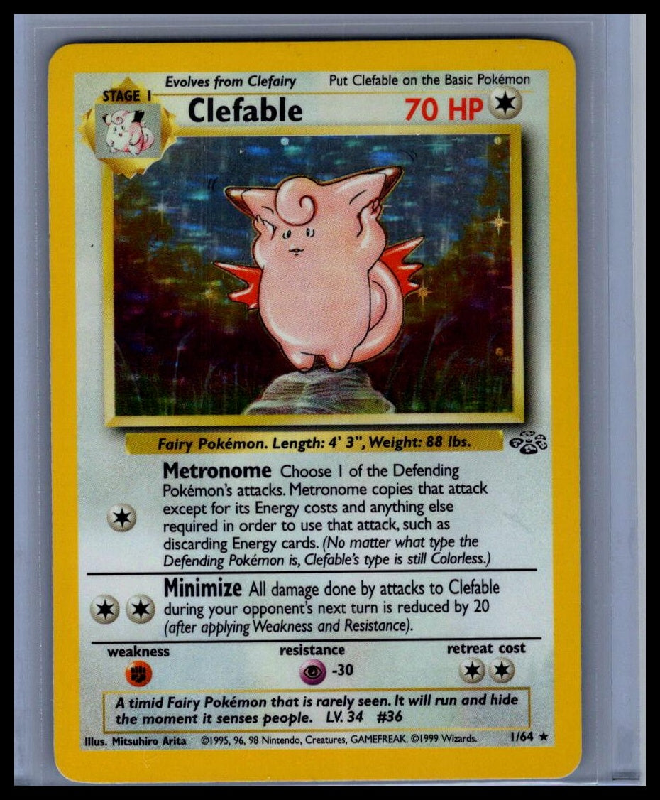 Clefable #01/64 Jungle