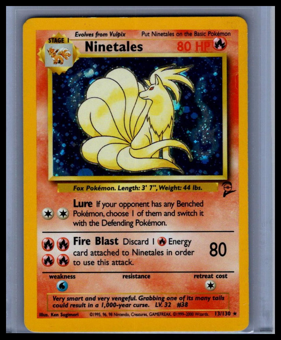 Ninetales #013/130 Base Set 2