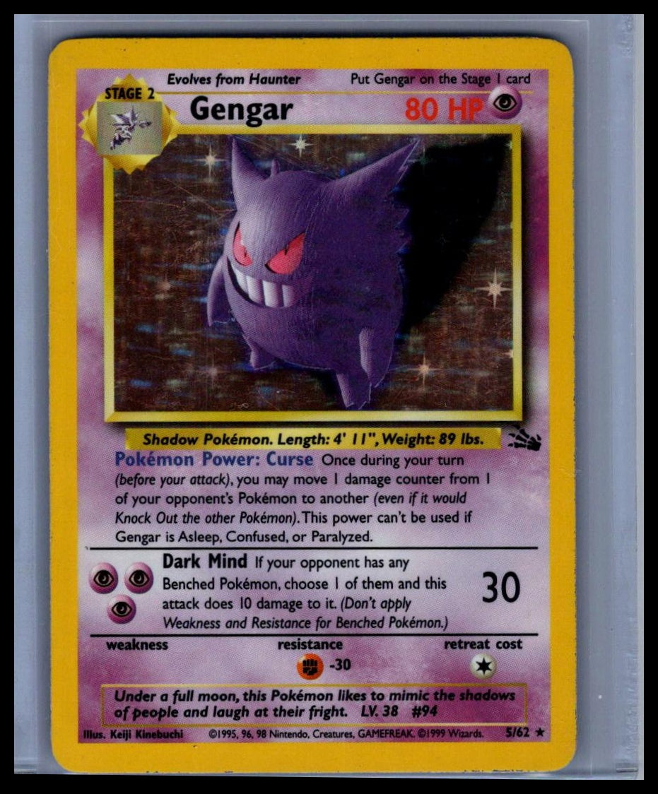 Gengar (5) #05/62 Fossil