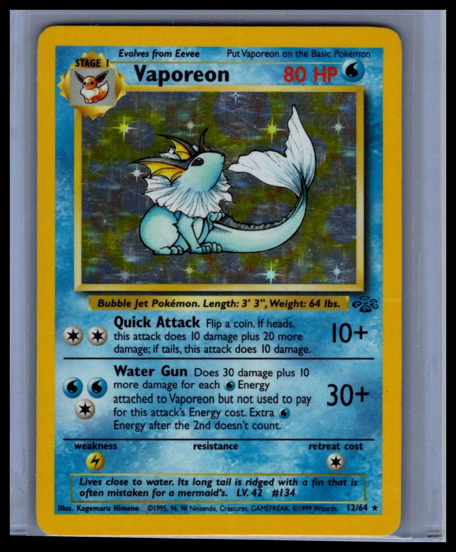 Vaporeon #12/64 Jungle