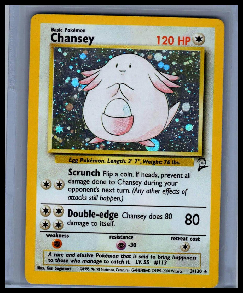 Chansey #003/130 Base Set 2