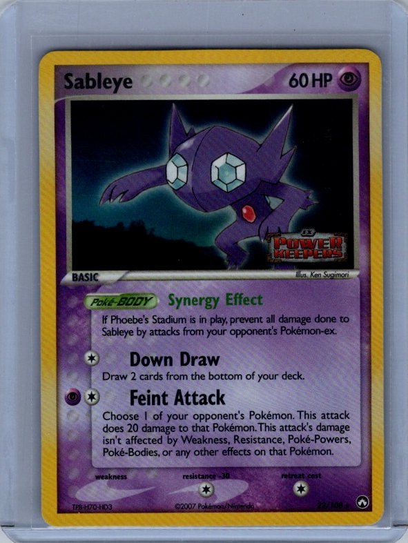 Sableye #22/108 Power Keepers
