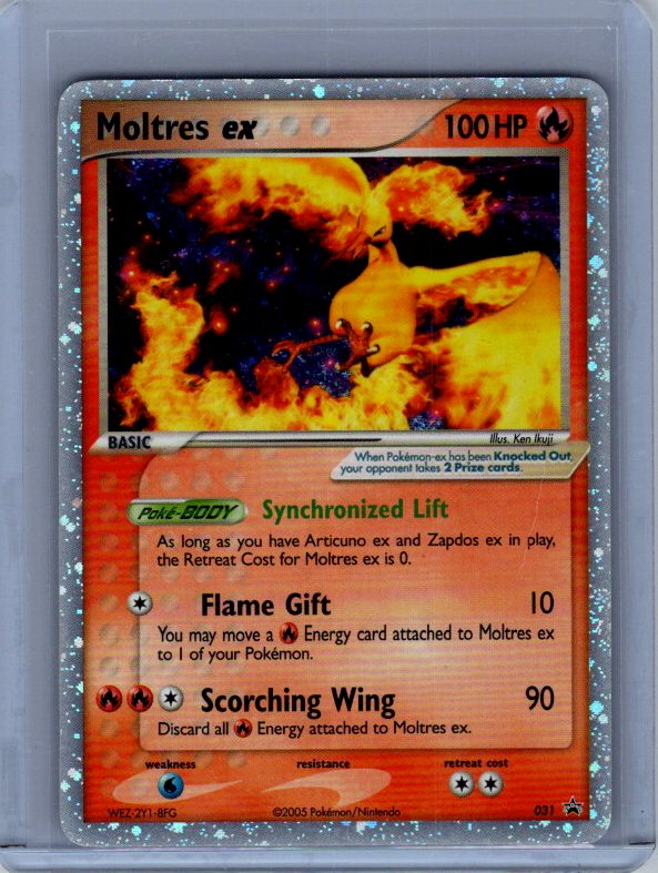 Moltres ex #031 Nintendo Promos