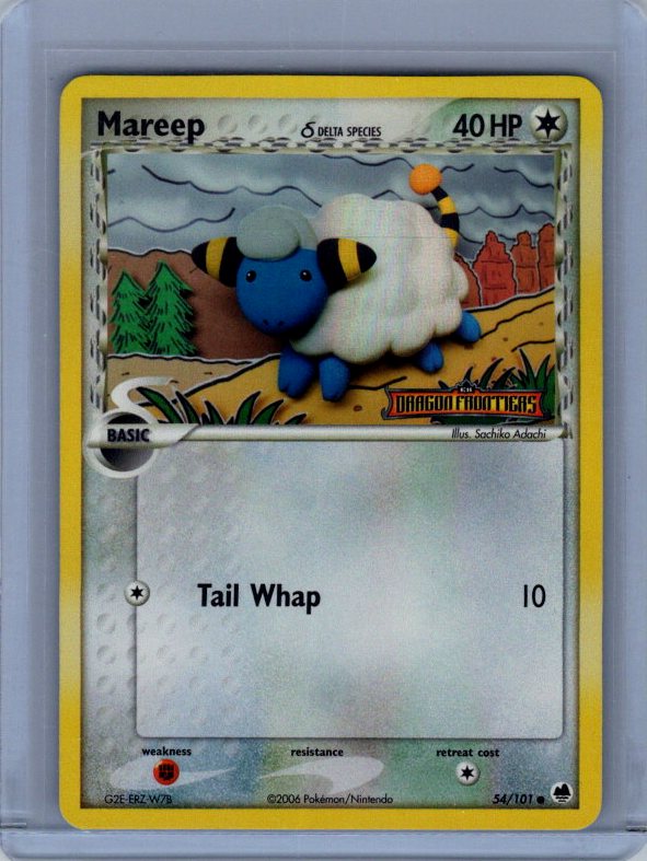 Mareep (Delta Species) #54/101 Dragon Frontiers REVERSE