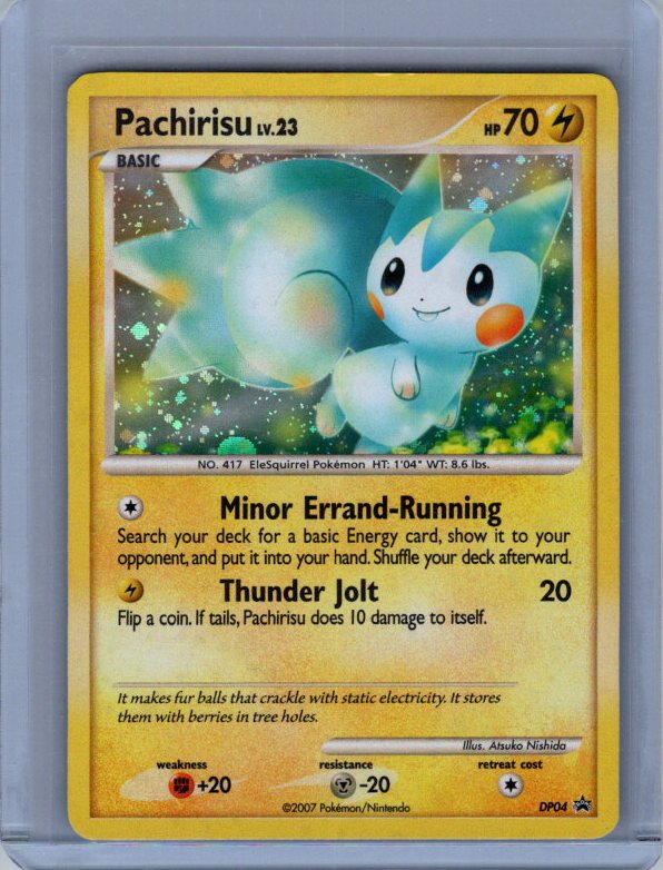 Pachirisu #DP04 Diamond and Pearl Promos