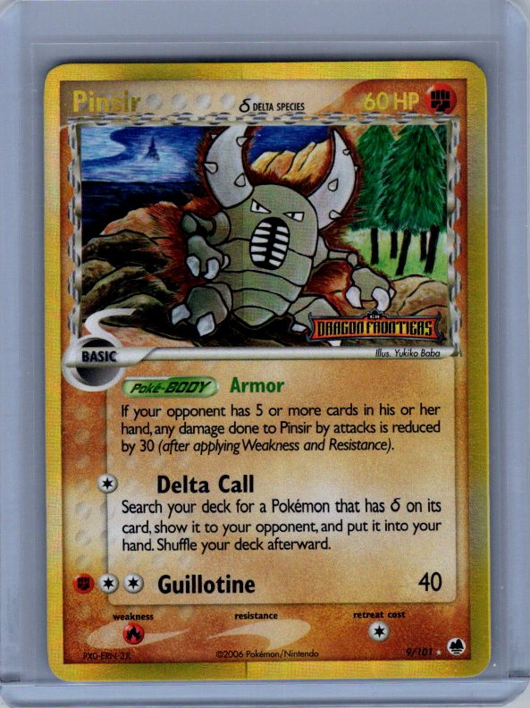Pinsir (Delta Species) #9/101 Dragon Frontiers REVERSE