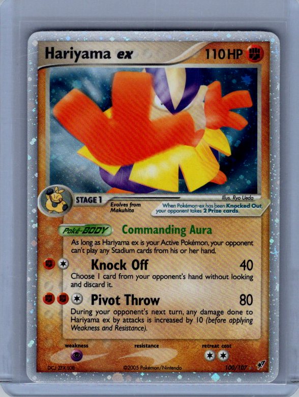 Hariyama ex #100/107 Deoxys