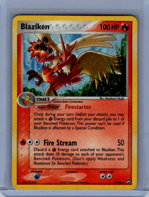 Blaziken #5/108 Power Keepers