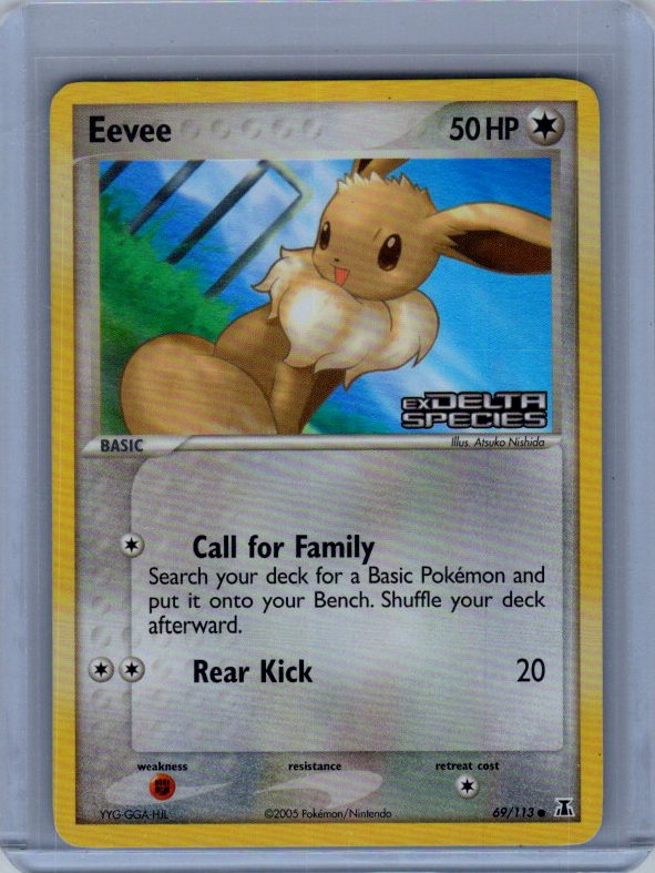 Eevee #69/113 Delta Species REVERSE