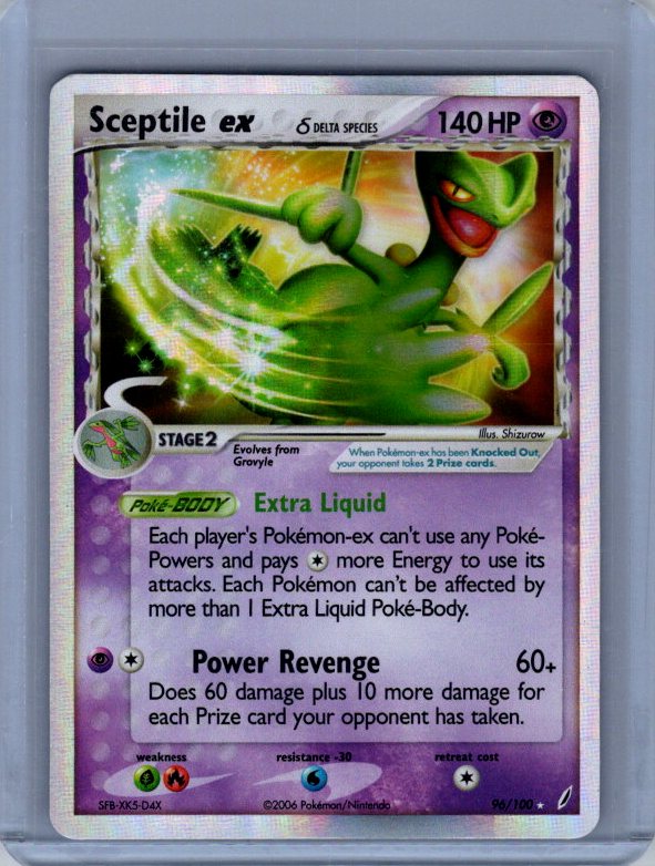 Sceptile ex (Delta Species) #96/100 Crystal Guardians